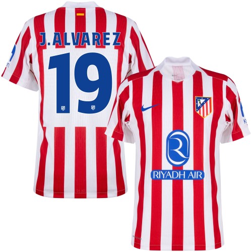 Atlético Madrid Hemmatröja J. Álvarez 19 2025–2026 Atlético Madrid Hemmatröja J. Álvarez 19 2025–2026